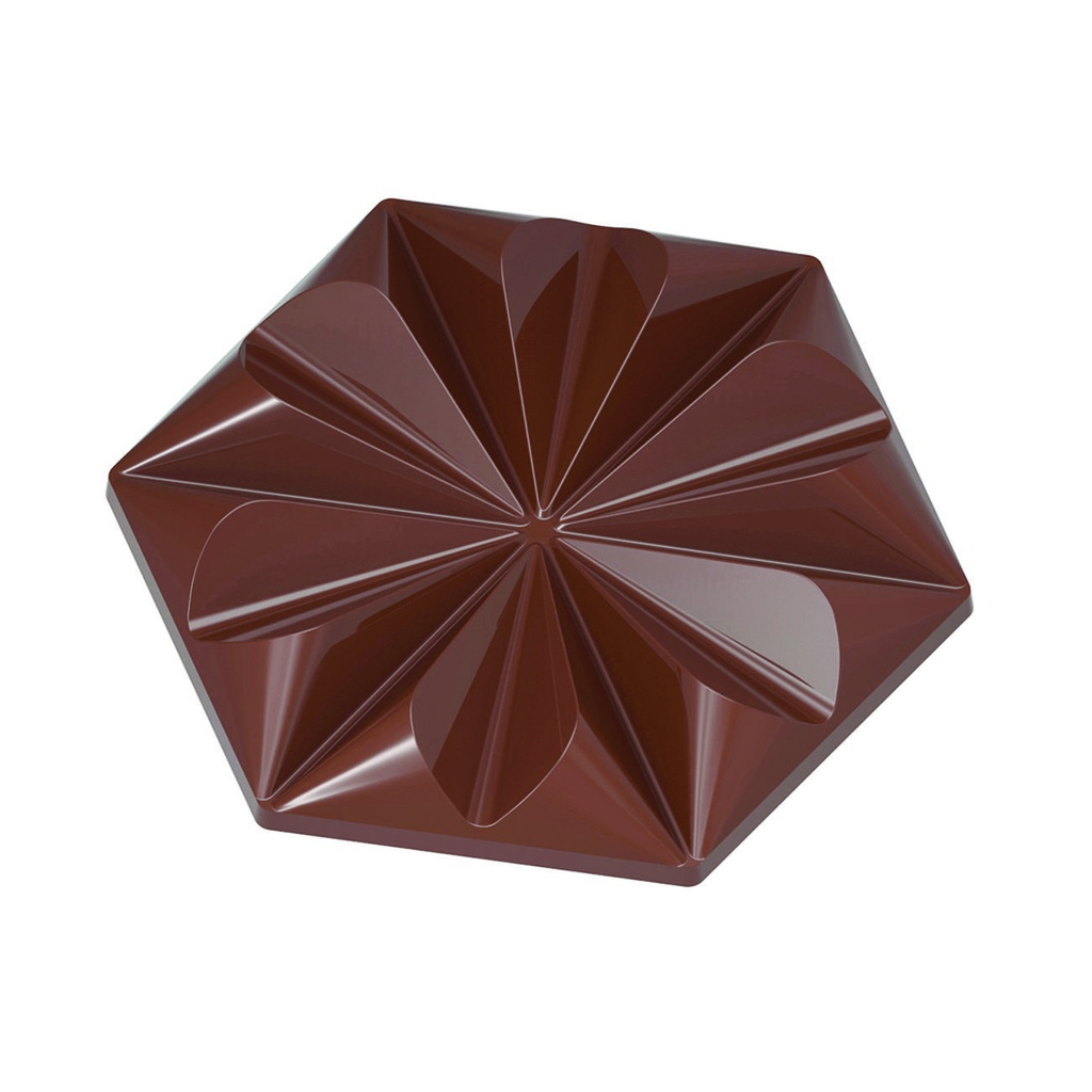 Schokoladen Form aus Polycarbonat, 103,5 x 89,5 x 13,5 mm