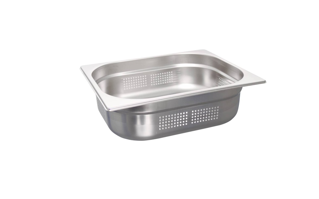 GN 1/2 Behälter aus Edelstahl, 100 mm