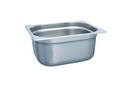 GN 1/2 Behälter aus Edelstahl, 325 x 265 x 150 mm