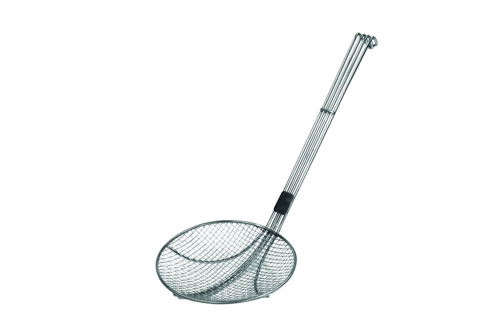 [178003] Frittierschaufel aus Edelstahl, 640 mm, Ø 220 mm