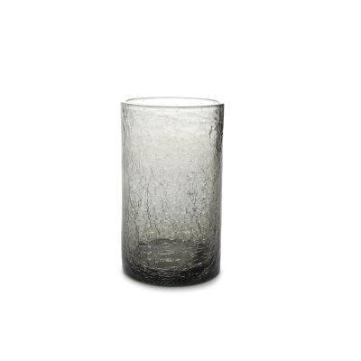 Glas Crackle, 40 cl, grau
