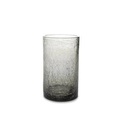 Glas Crackle, 40 cl, grau