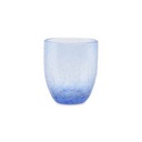 Glas Crackle, 25 cl, hellblau