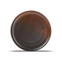 Platte Escura aus Porzellan, ø 26 cm, H 2,5 cm