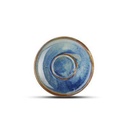 Mokka-Untertasse Nova aus Porzellan, 12,5 cm, blau