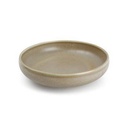 Tiefer Teller Usko aus Porzellan, ø 22 cm, H 6 cm, grün