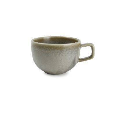 [604426] Tasse Usko aus Porzellan, 28 cl, grün
