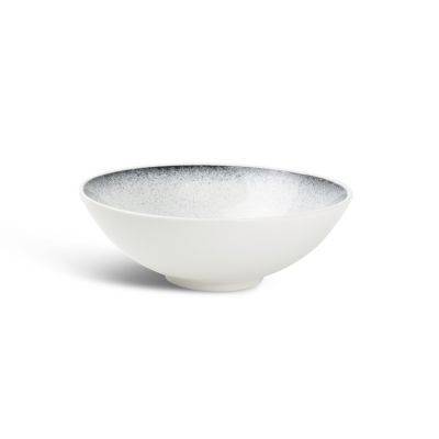 [604562] Schüssel Gesprenkelt Dusk, ø 18 cm, H 6 cm, schwarz