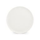 Teller Dusk, 27 cm, weiß