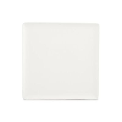 Teller Dämmerung, 26 x 26 cm, weiß