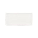 Teller Dusk, 22 x 10 cm, weiß