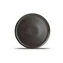 Teller Ceres aus Porzellan, 27,5 cm, schwarz