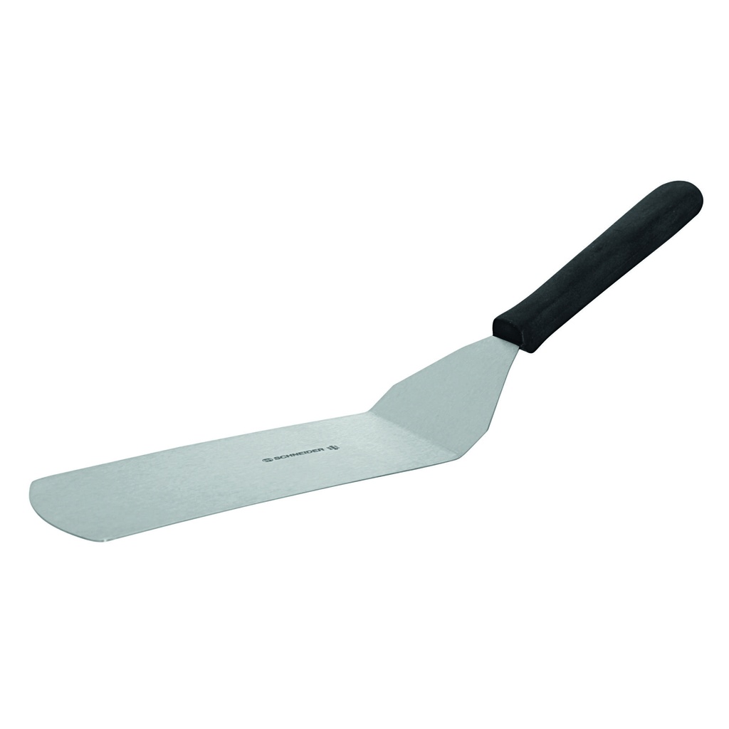 [260010] Pfannenwender aus Edelstahl, 60°, 235 × 365 mm