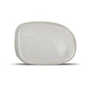 Teller Ceres, 33 x 23 cm, grau