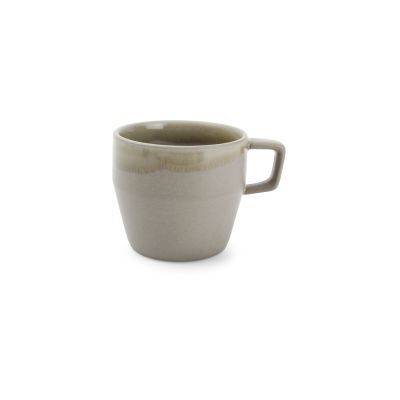 Tasse Structo aus Porzellan, 20 cl, braun