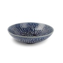 Schüssel Oxido aus Porzellan, ø 22,5 cm, H 7 cm, kobalt