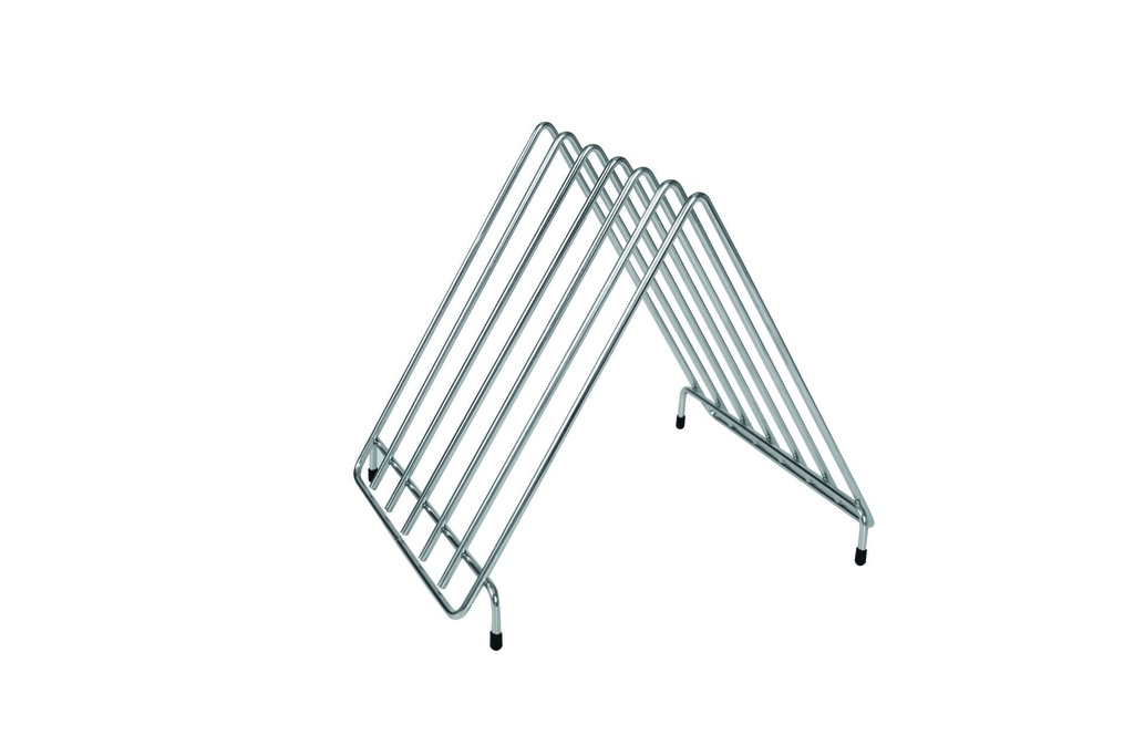Abtropfständer für Schneidebretter aus Chromnickelstahl, 270 × 270 × 270 mm