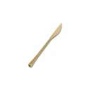 Dessertmesser Mattgold Revive aus Edelstahl, 19,7 cm