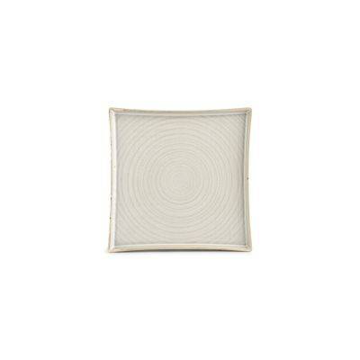 Teller Line, 27 x 27 cm, grau