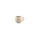 Tasse Perlenaroma aus Porzellan, 19 cl, perle