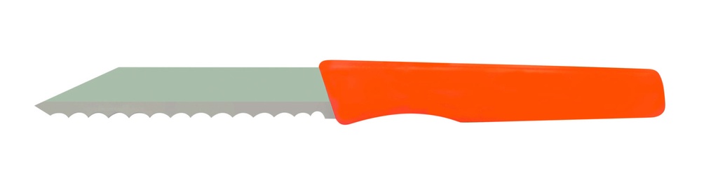 [260961] Brötchenmesser aus Bandstahl, 185 mm, orange