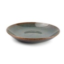 Tiefer Teller Cirro aus Porzellan, ø 26 cm, H 4,5 cm, grün