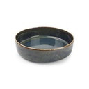 Tiefer Teller Pila aus Porzellan, Ø 19 cm, H 5 cm, grün