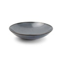 Tiefer Teller Cirro aus Porzellan, Ø 21 cm, H 5 cm, dunkelblau