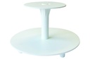 Etagen-Tortenständer aus Polystyrol, Ø 250 / 340 mm, 2-teilig