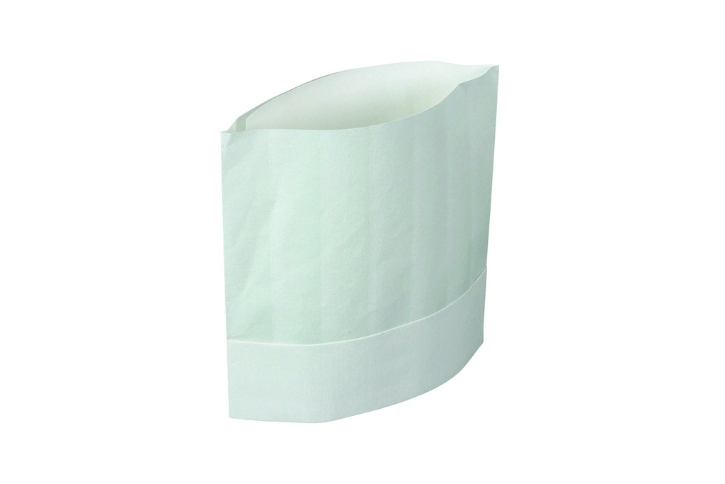 [120450] Kochmützen aus Papier, 209 mm, weiß