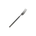 Tafelgabel matt Helix aus Edelstahl, schwarz