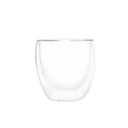 Tasse doppelwandig Dobble aus Glas, 25 cl