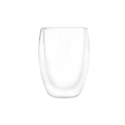 [625143] Becher unhandlich doppelwandig Dobble aus Glas, 38 cl