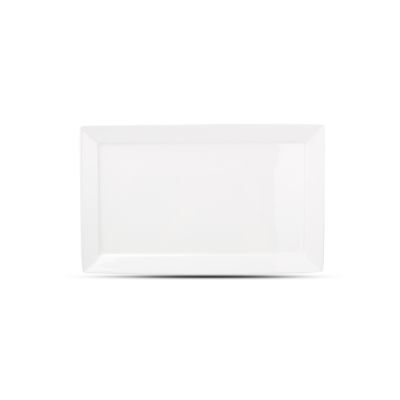 Servierplatte mit Rand Appetite aus Porzellan