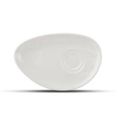 Untertasse Ceres, 20 x 13 cm, weiß