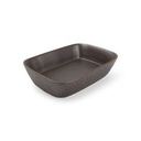 Auflaufform gehämmertes aus Porzellan, 22,5 × 16 × 5 cm