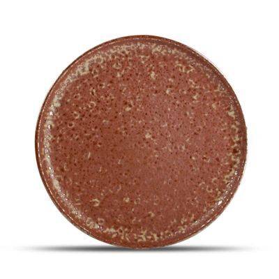 [605012] Teller rostig Oxido, 28,5 cm