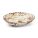 Tiefer Teller Pinsel aus Porzellan, ø 25 cm, H 5 cm