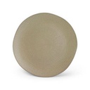 Teller Oliv Mosaik, ø 27 cm, H 2 cm, olive