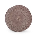 Teller aubergine Mosaik, ø 27 cm, H 2 cm