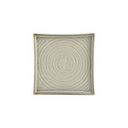 Teller grüne Linie, 20,5 x 20,5 cm