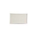 Teller Linie, 30 x 17 cm, weiß