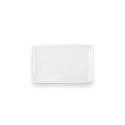 [702495] Mokka-Untertasse Squito, 17 x 10 cm, weiß