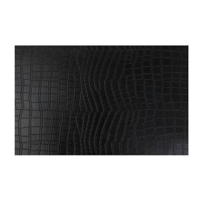 [706360] Platzset Krokodil-Look Layer, 45 x 30 cm, schwarz