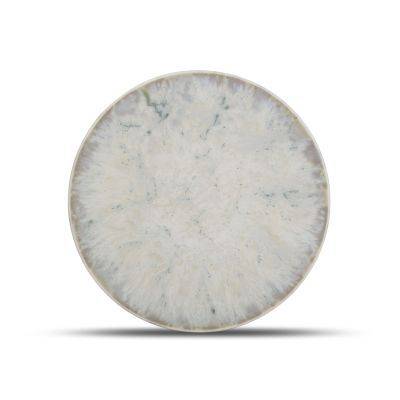 Teller Ocean Vague aus Porzellan, 21 cm