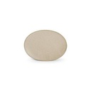 Teller Cirro aus Porzellan, 24 x 17 cm, beige