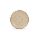Untertasse Cirro aus Porzellan, 14 cm, beige