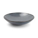 Tiefer Teller Cirro aus Porzellan, ø 26 cm, H 4,5 cm, dunkelblau