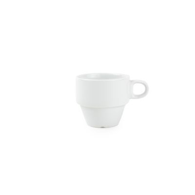 [762002] Mokkatasse Finlandia aus Porzellan, 8,5 cl, weiß