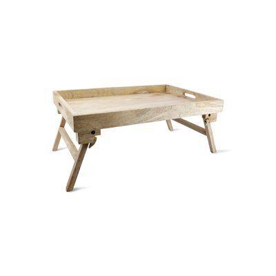 Servierschale mit Fuß Mangoholz Grand, 60 × 40 × 10 cm